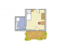 Single room Arve Piz Munschuns