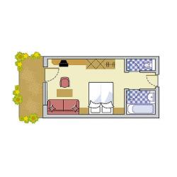 Doppelzimmer Arve oder Eiche Piz Rotz Doppelzimmer Arve oder Eiche Piz Rotz