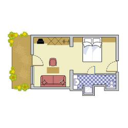 Double room Superiore (category D) Double room Superiore (category D)