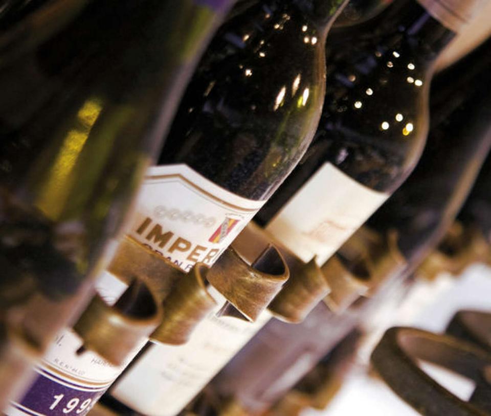 Treasures of the wine cellar